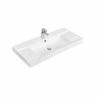 Раковина мебельная Roca ONA ZRU9308335 белый - купить онлайн, цена 25 518.82 ₽, стоимость доставки по МСК и РФ от 300 рублей, заказать сейчас! Раковина мебельная Roca ONA ZRU9308335 белый - купить за 25 518.82 ₽ в Москве с доставкой по РФ
