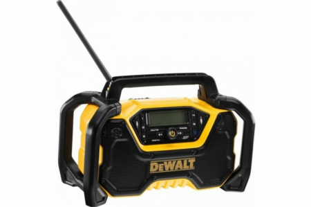Аккумуляторное радио DeWalt DCR029-QW - купить онлайн, цена 39 443.53 ₽, стоимость доставки по МСК и РФ от 300 рублей, заказать сейчас! Аккумуляторное радио DeWalt DCR029-QW купить за 39 443.53 ₽ в Москве с доставкой по РФ